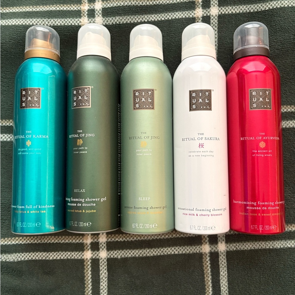 Rituals Foaming Shower Gel Set - Multicolor